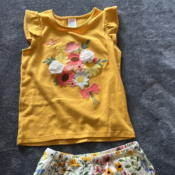 Gymboree t shirt and skort size 6 and hairband brand new - Picture 4 of 11